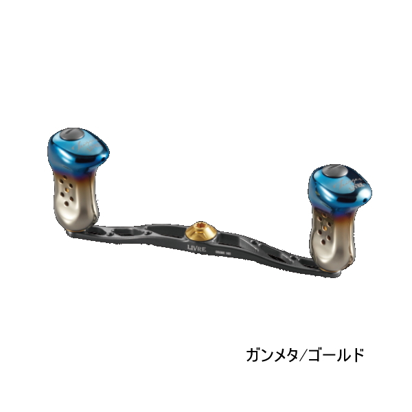 画像1: ≪'25年11月新商品！≫ リブレ クランク 140 FRDK140-TR 右巻 ダイワ用 ガンメタ/ゴールド 11911 [11月発売予定/ご予約受付中] 【返品不可】 【小型商品】