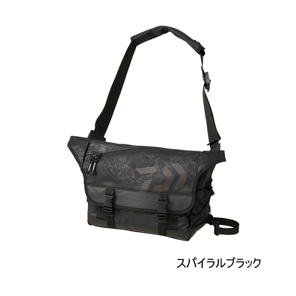 画像1: ダイワ メッセンジャーバッグ(D) スパイラルブラック