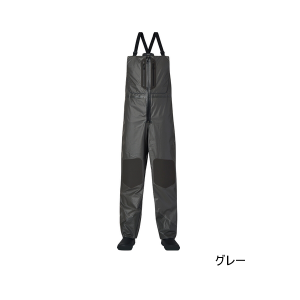 画像1: ≪'25年4月新商品！≫ ダイワ スプレーコートレインビブパンツ DR-2325P グレー Mサイズ