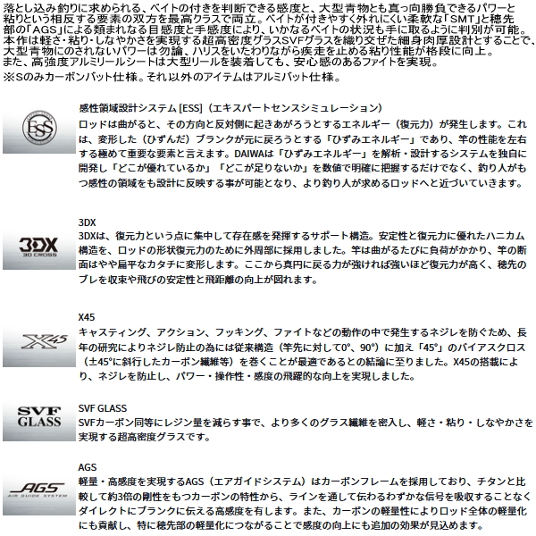 画像2: ≪'25年8月新商品！≫ ダイワ マッドバイパー 落とし込み SP S-215SMT 〔仕舞寸法 175cm〕 【保証書付き】【大型商品1/代引不可】