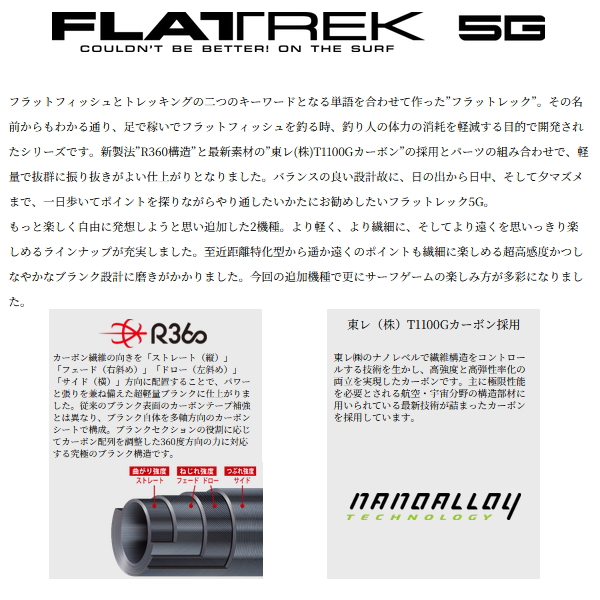 画像2: ≪'25年6月新商品！≫ メジャークラフト フラットレック 5G FR5-902フィネス 〔仕舞寸法 142cm〕 【保証書付き】【大型商品1/代引不可】