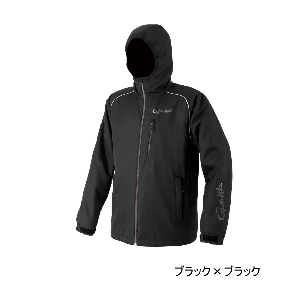 画像1: ≪'25年10月新商品！≫ がまかつ コアサーモフーディ GM-3796 ブラック×ブラック Lサイズ [10月発売予定/ご予約受付中]