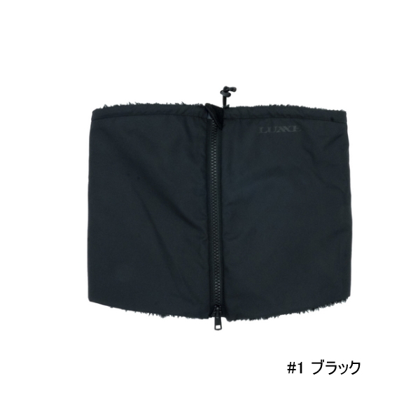 画像1: ≪'25年9月新商品！≫ がまかつ ラグゼ スライドネックウォーマー LE-4017 #1 ブラック フリーサイズ [9月発売予定/ご予約受付中]