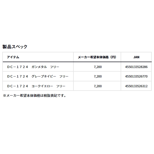 画像: ≪'25年4月新商品！≫ ダイワ ゴアテックス ハット DC-1724 ガンメタル フリーサイズ