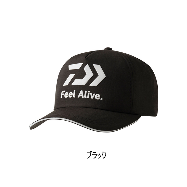 画像1: ≪'25年8月新商品！≫ ダイワ FeelAlive.(フィールアライブ)キャップ DC-9125W ブラック フリーサイズ