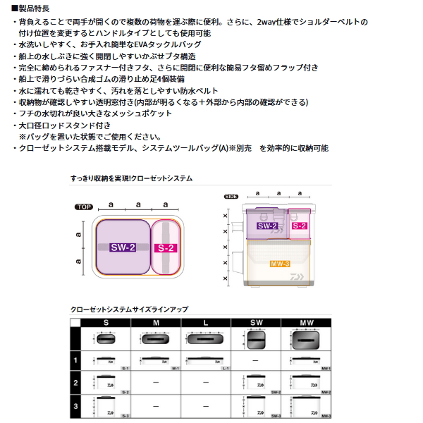 画像4: ≪'25年8月新商品！≫ ダイワ タックルリュック(A) ブラック 28L