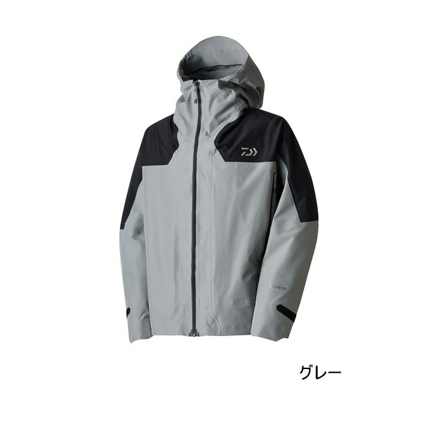 画像1: ≪'25年9月新商品！≫ ダイワ ゴアテックス ロックガードレインジャケット DR-1125J グレー 2XLサイズ