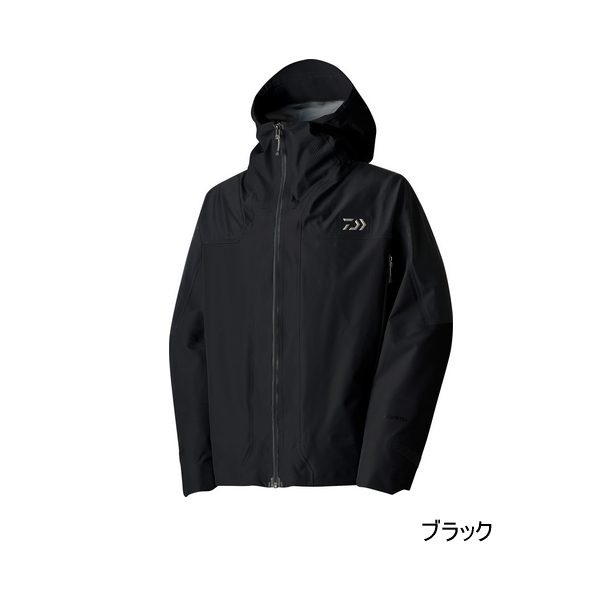 画像1: ≪'25年9月新商品！≫ ダイワ ゴアテックス ロックガードレインジャケット DR-1125J ブラック XLサイズ