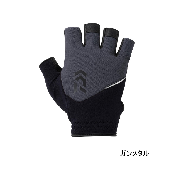 画像1: ≪'25年9月新商品！≫ ダイワ 防寒ライトグリップグローブ 5本カット DG-6325W ガンメタル Mサイズ