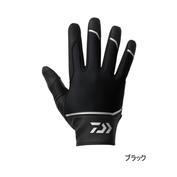 画像1: ≪'25年9月新商品！≫ ダイワ オフショア タイタニューム アルファ(TM) グローブ DG-7225W ブラック Mサイズ