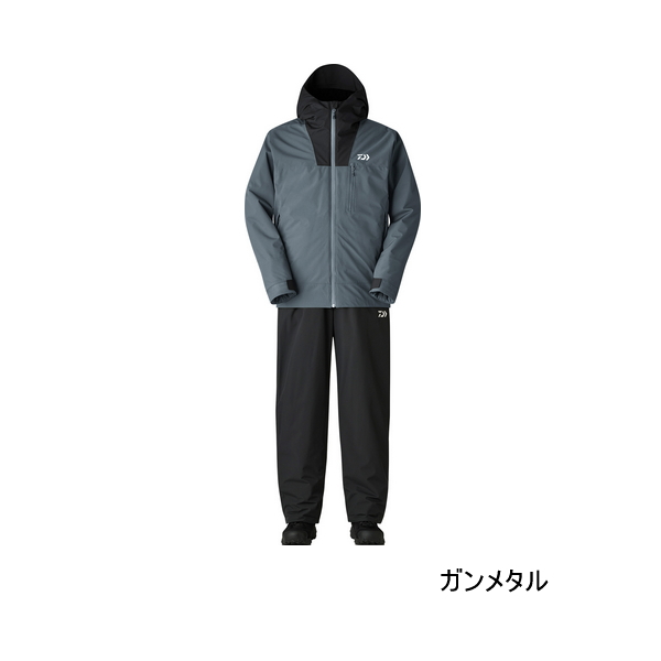 画像1: ≪'25年9月新商品！≫ ダイワ レインマックス(R)ウインタースーツ DW-3525 ガンメタル 2XLサイズ