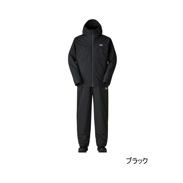 画像1: ≪'25年9月新商品！≫ ダイワ レインマックス(R)ウインタースーツ DW-3525 ブラック 3XLサイズ