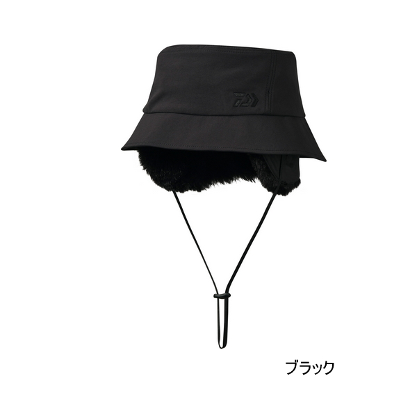 画像1: ≪'25年9月新商品！≫ ダイワ ストームフリース(TM) バケットハット DC-9025W ブラック フリーサイズ
