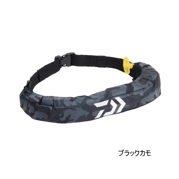 画像1: ≪'25年9月新商品！≫ ダイワ インフレータブルライフジャケット(ウエストタイプ自動・手動膨張式) DF-2724 ブラックカモ フリーサイズ