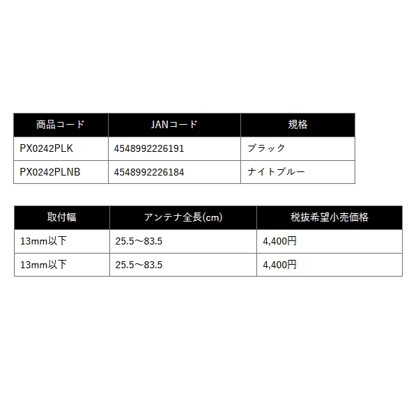 画像: ≪'25年9月新商品！≫ PROX オールインワンワカサギ外しマルチアングル(滑車) PX0242PLNB ナイトブルー