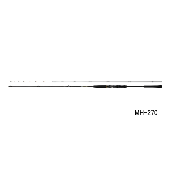 画像1: ≪'25年9月新商品！≫ ダイワ ヒラメ X H-270・K 〔仕舞寸法 140cm〕 【保証書付き】