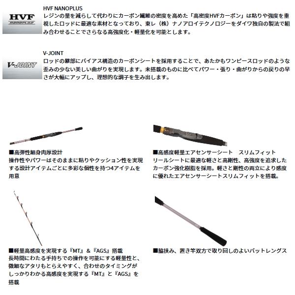 画像3: ≪'25年9月新商品！≫ ダイワ メタリア ヒラメ MH-265・J 〔仕舞寸法 137cm〕 【保証書付き】