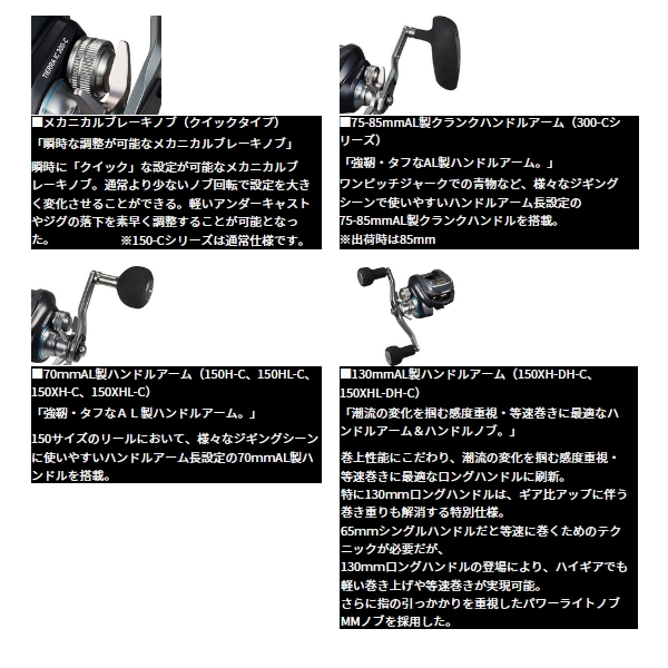 画像4: ≪'25年10月新商品！≫ ダイワ '25 ティエラ IC 150XH-C(右) 【小型商品】