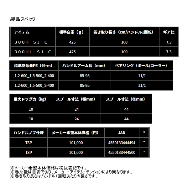 画像: ≪'25年10月新商品！≫ ダイワ '25 ソルティガ IC 300H-SJ-C(右) 【小型商品】