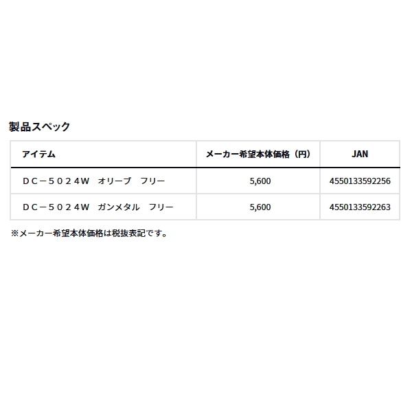 画像: ≪'25年9月新商品！≫ ダイワ ギャザードワークキャップ DC-5024W オリーブ フリーサイズ