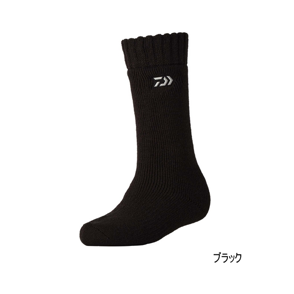 画像1: ≪'25年9月新商品！≫ ダイワ ダンロテック(R) ソックス(ロング) DS-3025R ブラック フリーサイズ