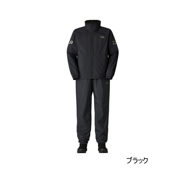 画像1: ≪'25年9月新商品！≫ ダイワ コーデュラ(R) ウォームアップスーツ DI-5225 ブラック XLサイズ
