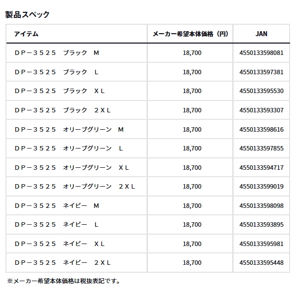 画像: ≪'25年9月新商品！≫ ダイワ コーデュラ(R) ハードブッシュパンツ DP-3525 ネイビー Lサイズ