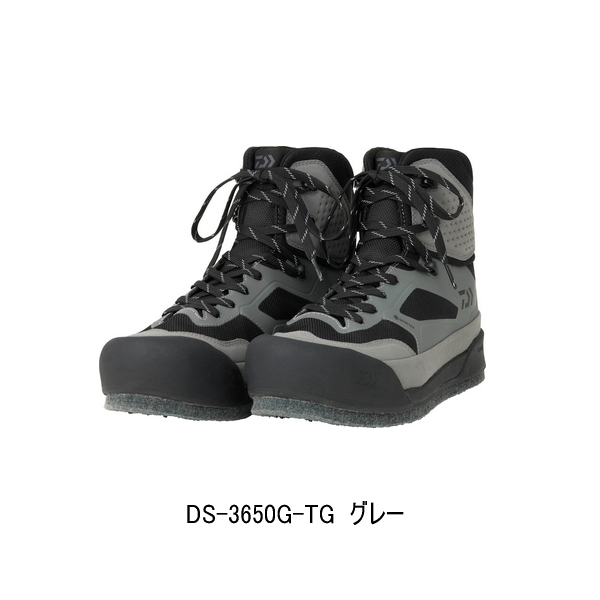 画像1: ≪'25年10月新商品！≫ ダイワ TGロックショア ゴアテックスシューズ(スパイクフェルトソール) DS-3650G-TG グレー 30.0cm