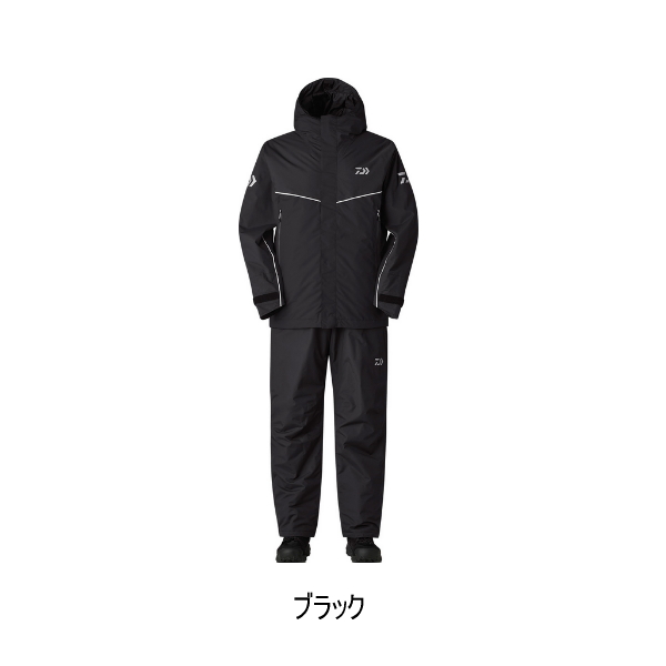画像1: （25年10月新商品） ダイワ レインマックス（R） ハイロフトウインタースーツ DW-3425 ブラック XLサイズ