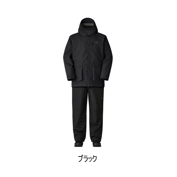 画像1: （25年10月新商品） ダイワ レインマックス（R） リビルドウインタースーツ DW-3225 ブラック 3XLサイズ