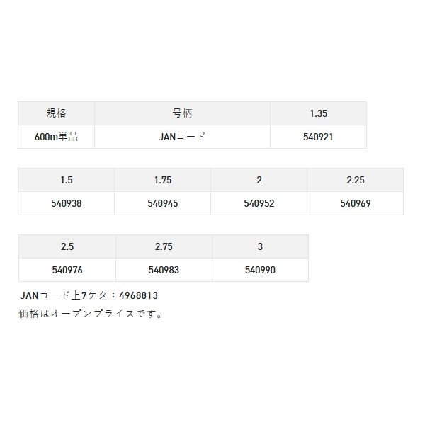 画像: サンライン 松田スペシャル ブラックストリーム マーク X 600m 3号 ブラッキー+ファインピンク （小型商品）