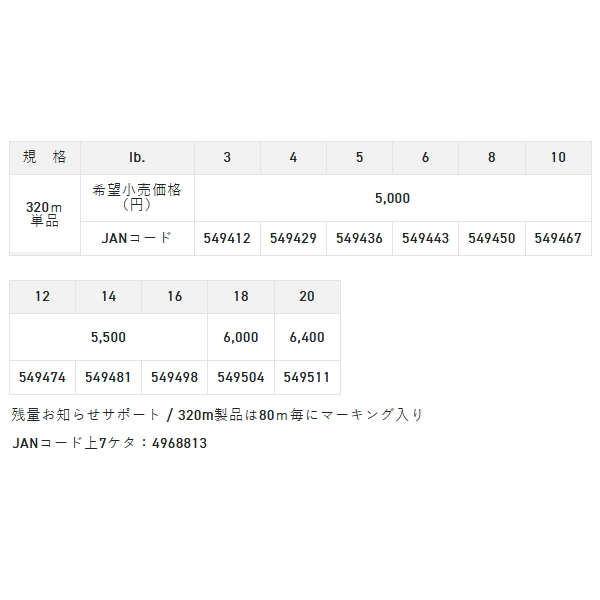 画像: （25年3月新商品） サンライン シューター・FC スナイパー 320m 18lb クリア （小型商品）