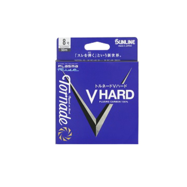 画像1: サンライン トルネード Vハード 50m 10号 ナチュラルクリア （小型商品）