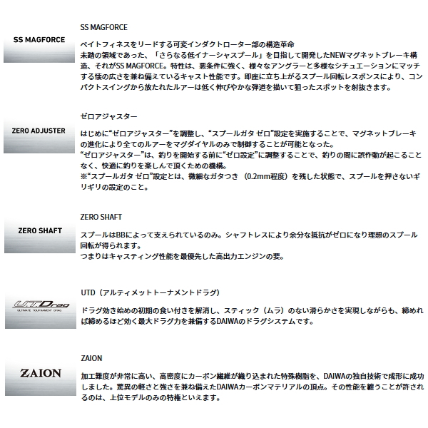 画像3: （25年12月新商品） ダイワ 26 月下美人 BF TW 8.5L（左） PE スペシャル （小型商品）