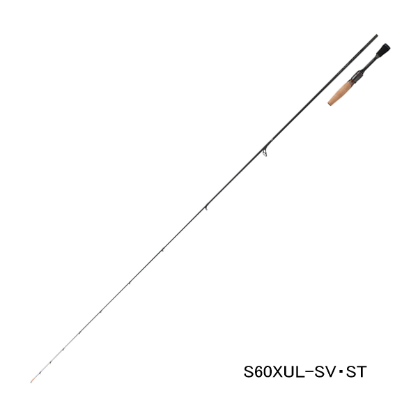 画像1: （25年12月新商品） ダイワ スティーズ（スピニングモデル） S60XUL-SV・ST （仕舞寸法 163cm） （保証書付き） （大型1・代引と離島不可）