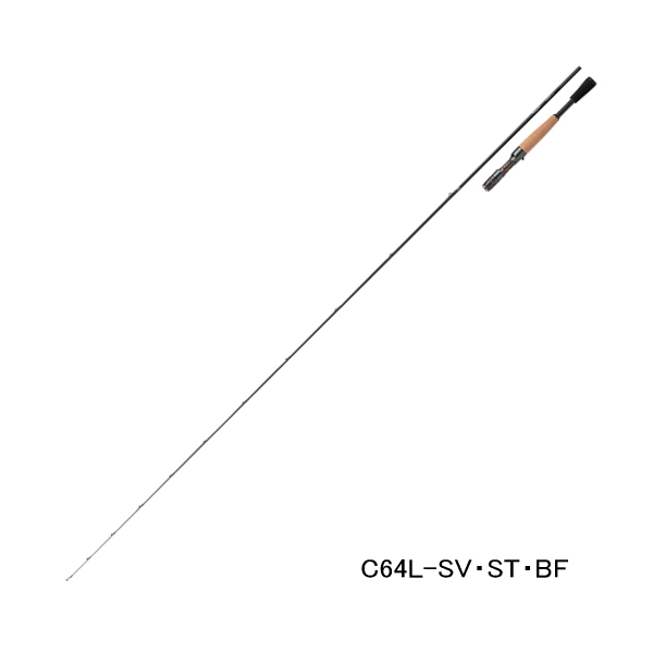 画像1: （25年12月新商品） ダイワ スティーズ（ベイトキャスティングモデル） C64L-SV・ST・BF （仕舞寸法 165cm） （保証書付き） （大型1・代引と離島不可）