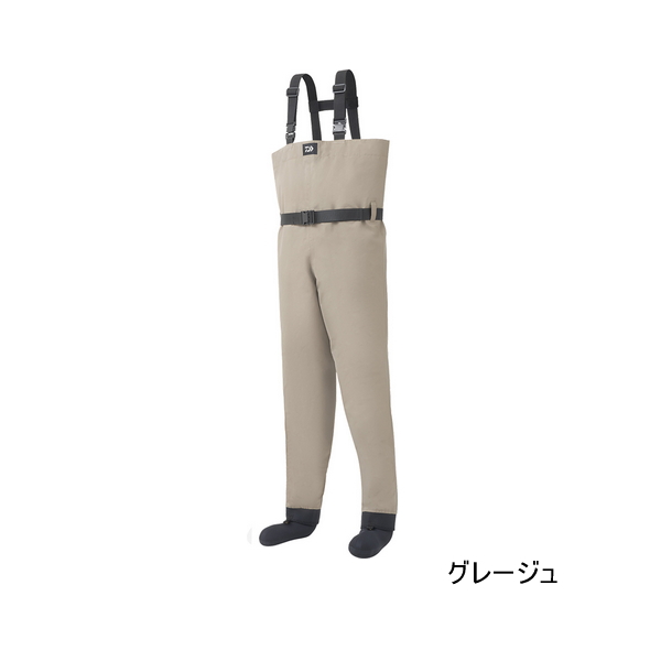 画像1: （25年12月新商品） ダイワ ブレスウェーダー（ソックス先丸） BW-4051S グレージュ 3Lサイズ