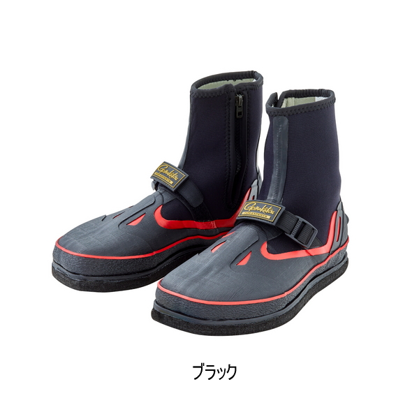 画像1: がまかつ 鮎タビ（先割・レギュラー・フェルトスパイク） GM-908 ブラック 4Lサイズ