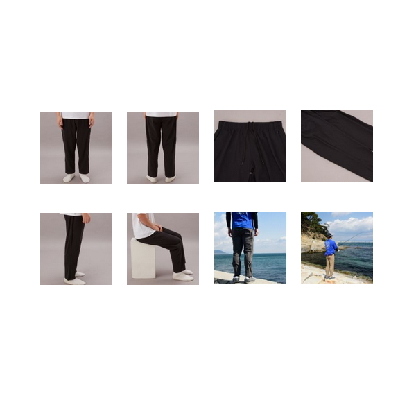 画像3: ハヤブサ ストレッチベンチレーションロングパンツ Y2478 ベージュ（20） Lサイズ