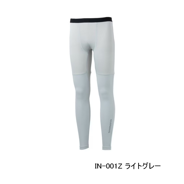 画像1: （26年3月新商品） シマノ ハイブリッドインナー タイツ IN-001Z ライトグレー XLサイズ （3月発売予定／ご予約受付中）