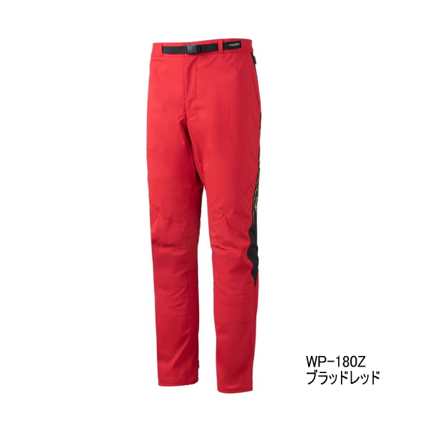 画像1: （26年3月新商品） シマノ リミテッドプロ ゴアテックスウィンドストッパー パンツ WP-180Z ブラッドレッド Lサイズ （3月発売予定／ご予約受付中）