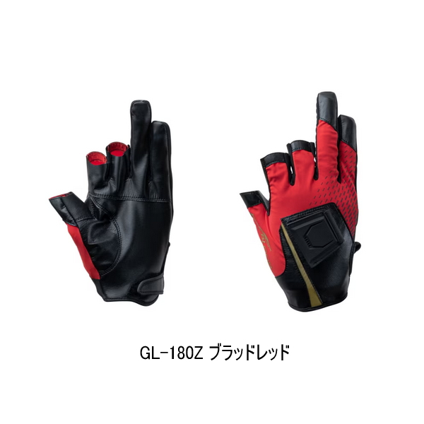 画像1: （26年3月新商品） シマノ リミテッドプロ ハイグリップマグネットグローブ 3 GL-180Z ブラッドレッド Lサイズ （3月発売予定／ご予約受付中）
