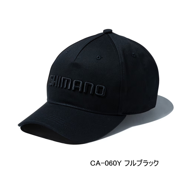 画像1: （26年3月新商品） シマノ スタンダードキャップ CA-060Y フルブラック Mサイズ （3月発売予定／ご予約受付中）