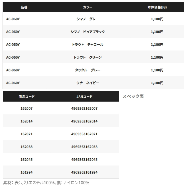 画像: （26年3月新商品） シマノ ワッペン AC-060Y ツナ ネイビー （3月発売予定／ご予約受付中）