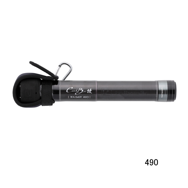 画像1: （26年3月新商品） テイルウォーク（tail walk） キャッチバー改 イカギャフ スーパーマイクロ 490 カーボンブラック （仕舞寸法 33cm） （3月発売予定／ご予約受付中）