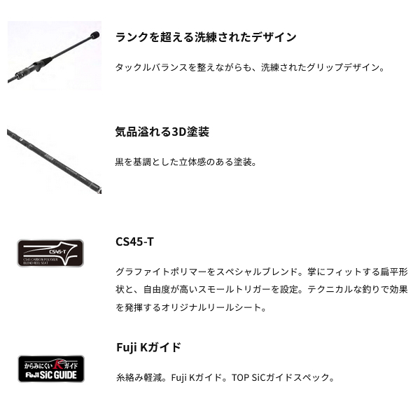 画像3: （26年4月新商品） アルファタックル（alpha tackle） シオン タチウオテンヤ 91 175MH （仕舞寸法 91cm） （4月発売予定／ご予約受付中）