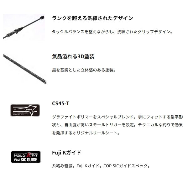 画像3: （26年4月新商品） アルファタックル（alpha tackle） シオン アマダイ 205 （仕舞寸法 106cm） （4月発売予定／ご予約受付中）