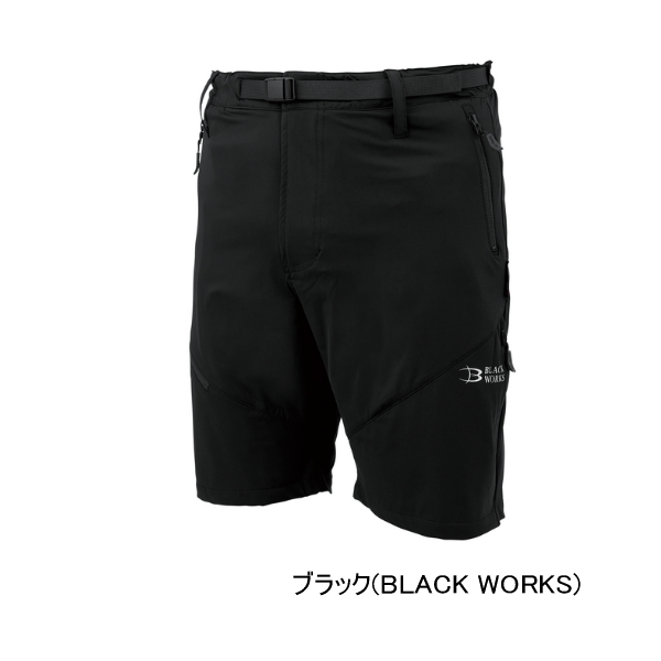 画像1: （26年5月新商品） がまかつ サマードライショートパンツ GM-3822 ブラック（ブラックワークス） 3Lサイズ （5月発売予定／ご予約受付中）