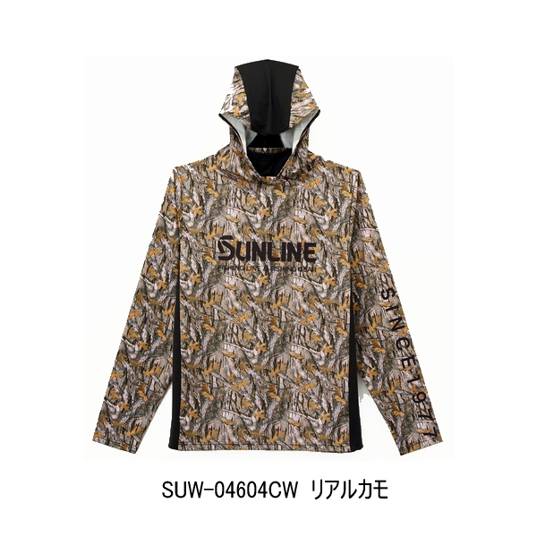 画像1: （26年4月新商品） サンライン BUG OFF クイックドライフーディー SUW-04604CW リアルカモ 3Lサイズ （4月発売予定／ご予約受付中）