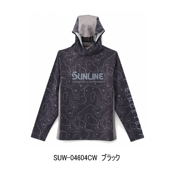 画像1: （26年4月新商品） サンライン BUG OFF クイックドライフーディー SUW-04604CW ブラック 3Lサイズ （4月発売予定／ご予約受付中）